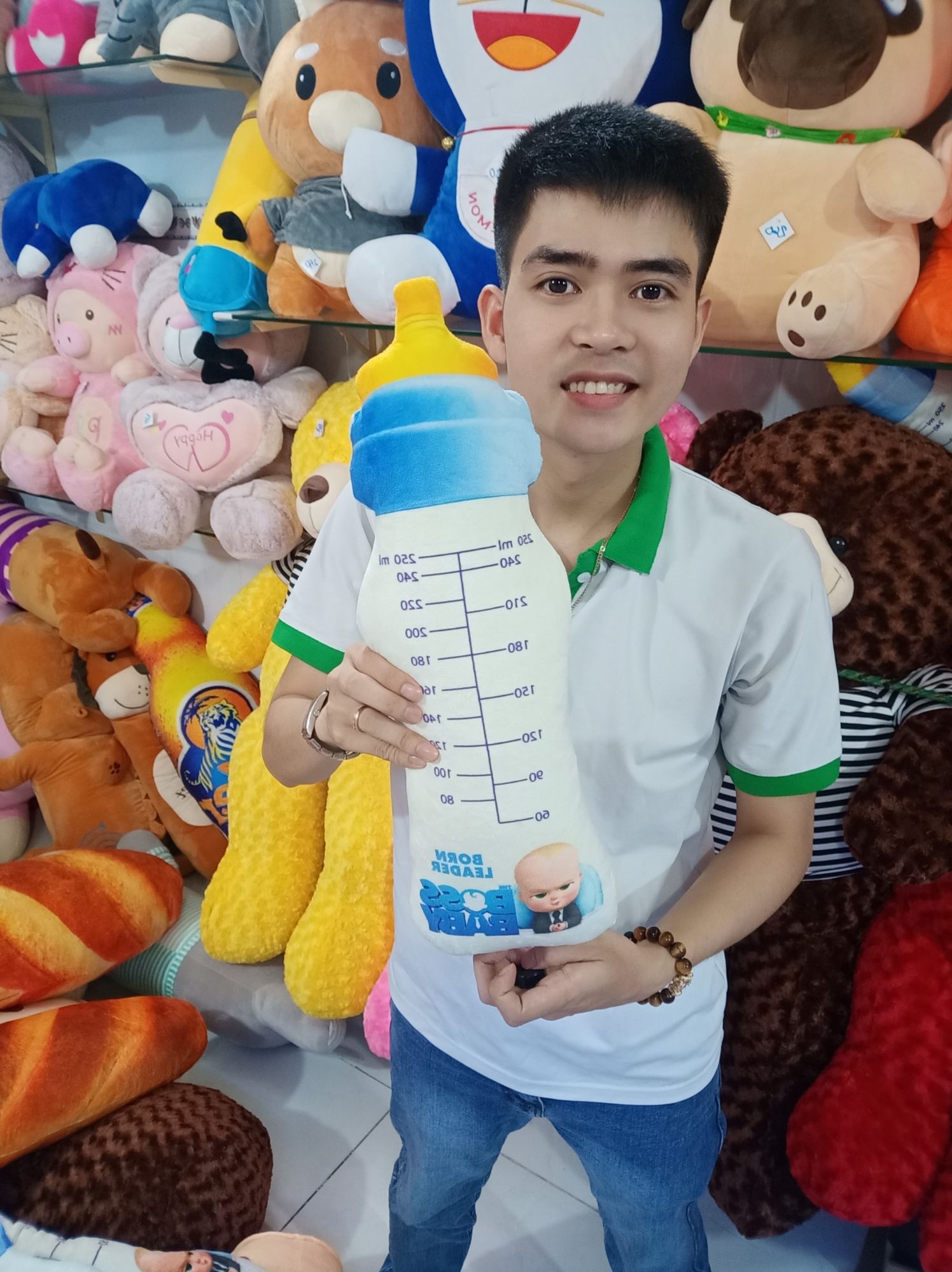 GỐI ÔM BÌNH SỮA CHO BÉ
