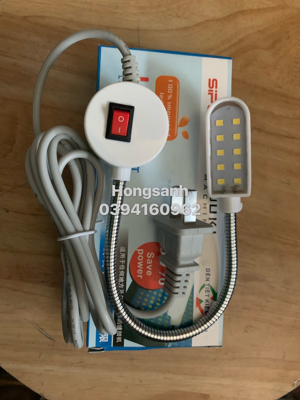 Đèn led cần gắn máy may 10B TQ