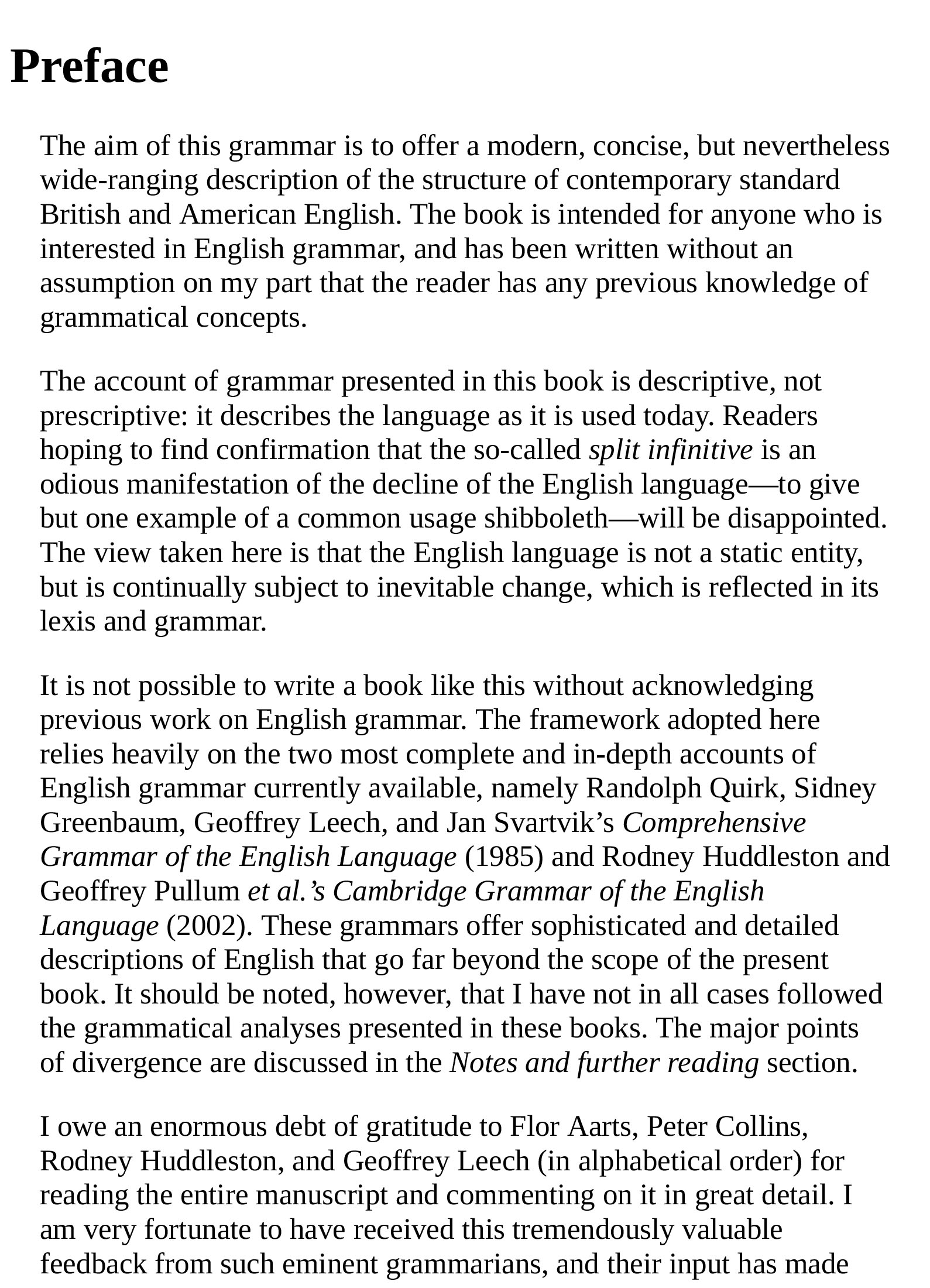 Oxford Modern English Grammar