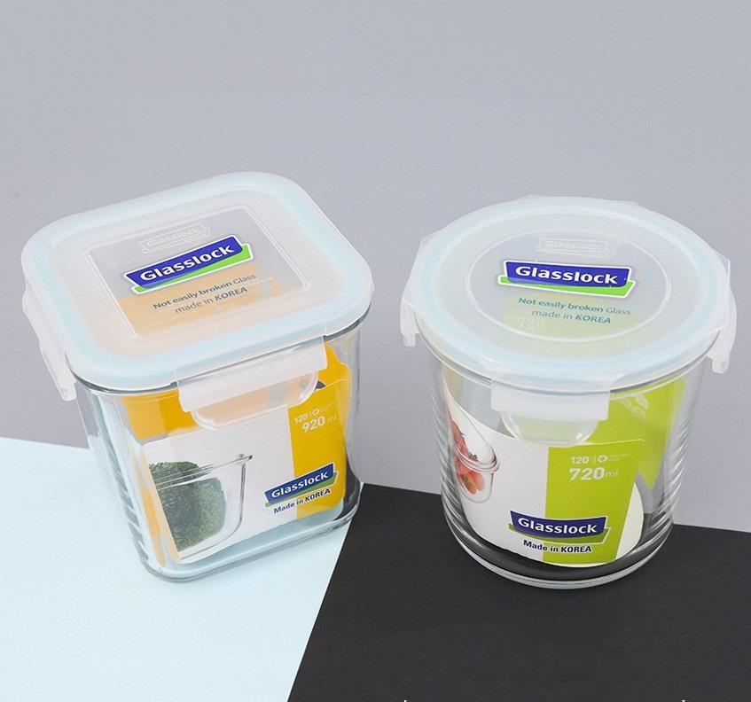 Bộ hộp thủy tinh Glasslock GL44 (720ml + 920ml)