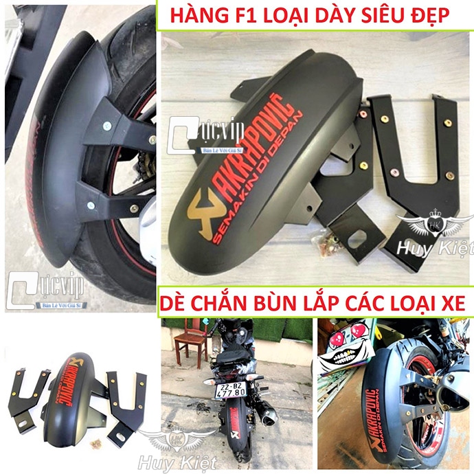 Dè chắn bùn sau 4 chân gắn winner x v3 đời 2022 - 2023, winner x, winner v1, exciter 155cc, exciter 150cc, exciter 135cc ms4048