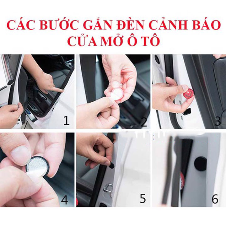 Đèn LED cảnh báo mở cửa ô tô