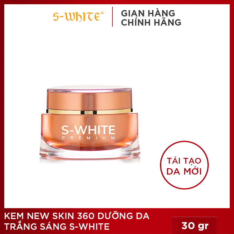 Kem new skin 360 dưỡng da trắng sáng S-White 30gr
