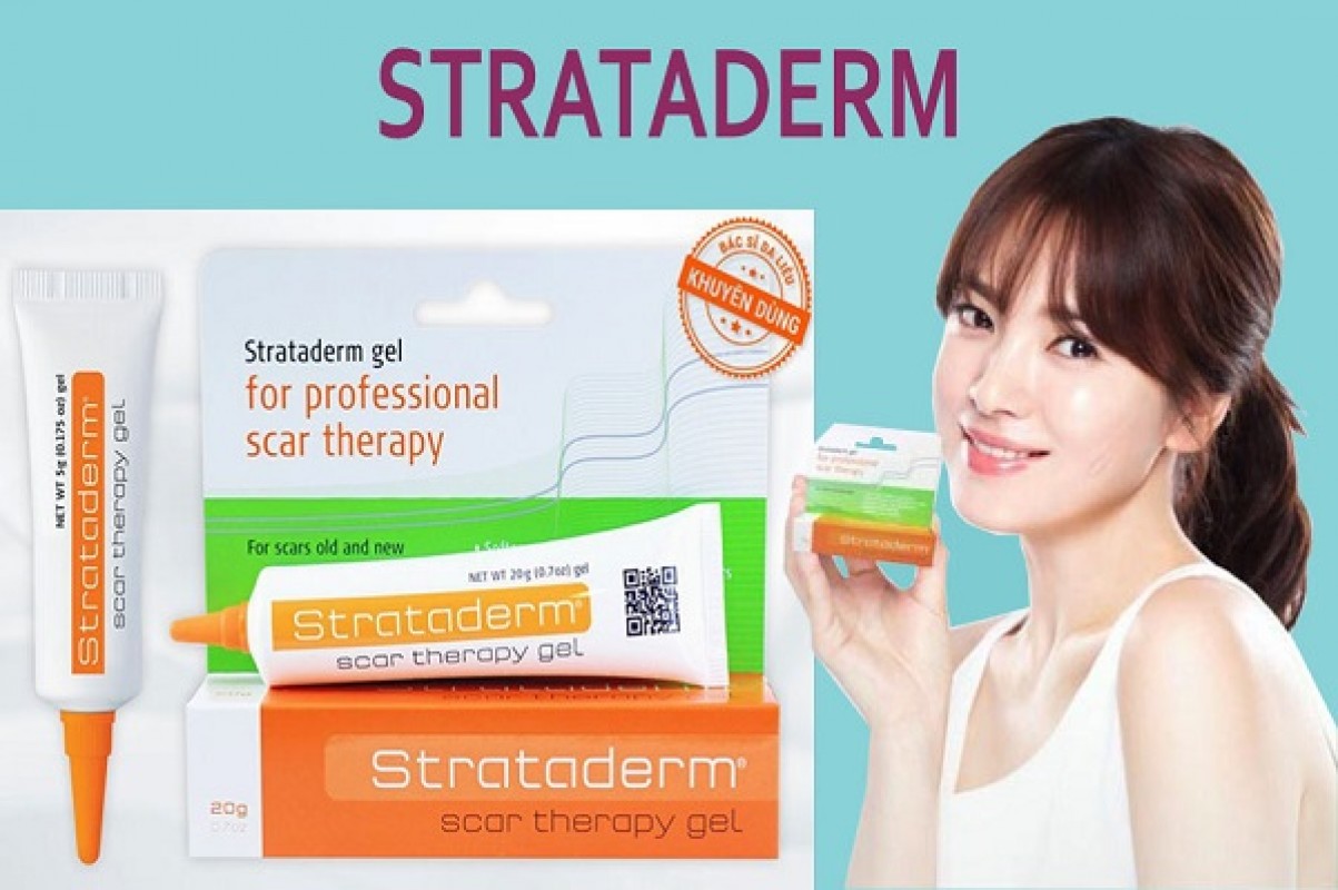 Gel sẹo Strataderm 10gr Thụy Sĩ