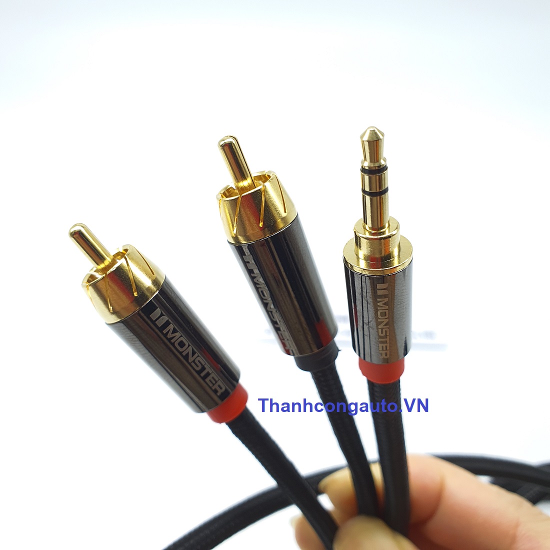Dây tín hiệu âm thanh Monster 1000A 3.5 - RCA