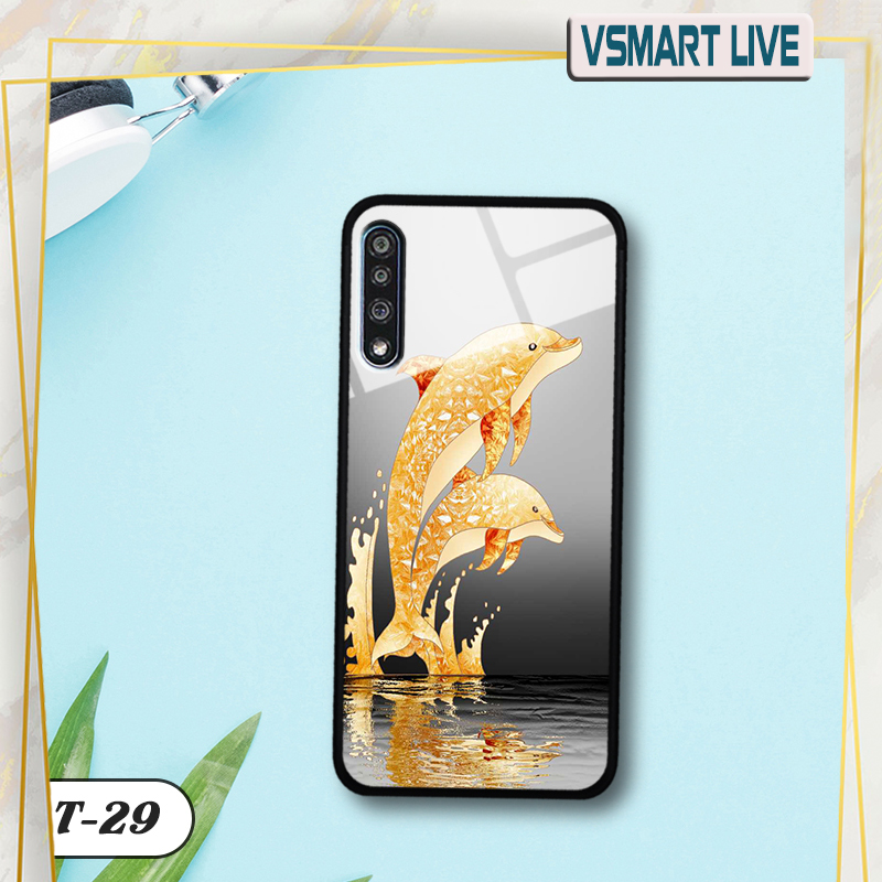 Ốp lưng kính VSMART LIVE in 3D ver 4