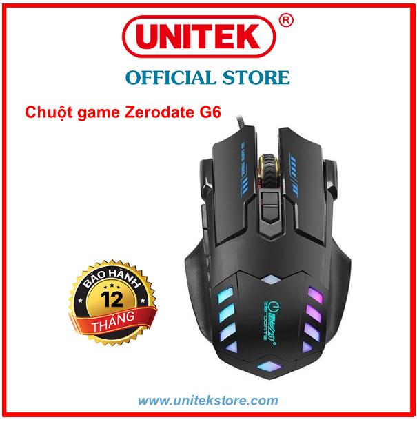 Chuột Chuyên Game Zerodate G6 4 Mức DPI