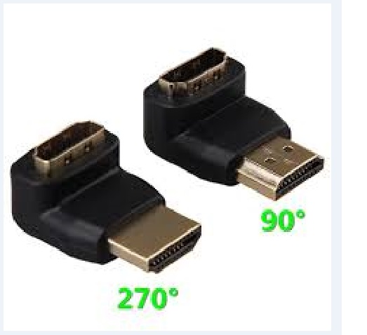 Đầu Cắm HDMI Chuyển Đổi Góc 90 Độ và 270 Độ