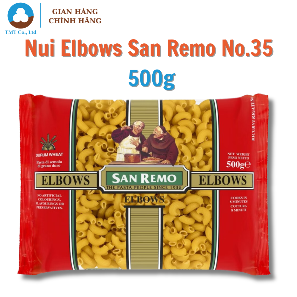 Nui Elbows San Remo No.35 gói 500g