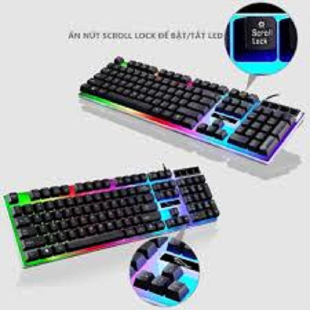 Bàn phím giả cơ G21 dành cho game thủ led đa màu