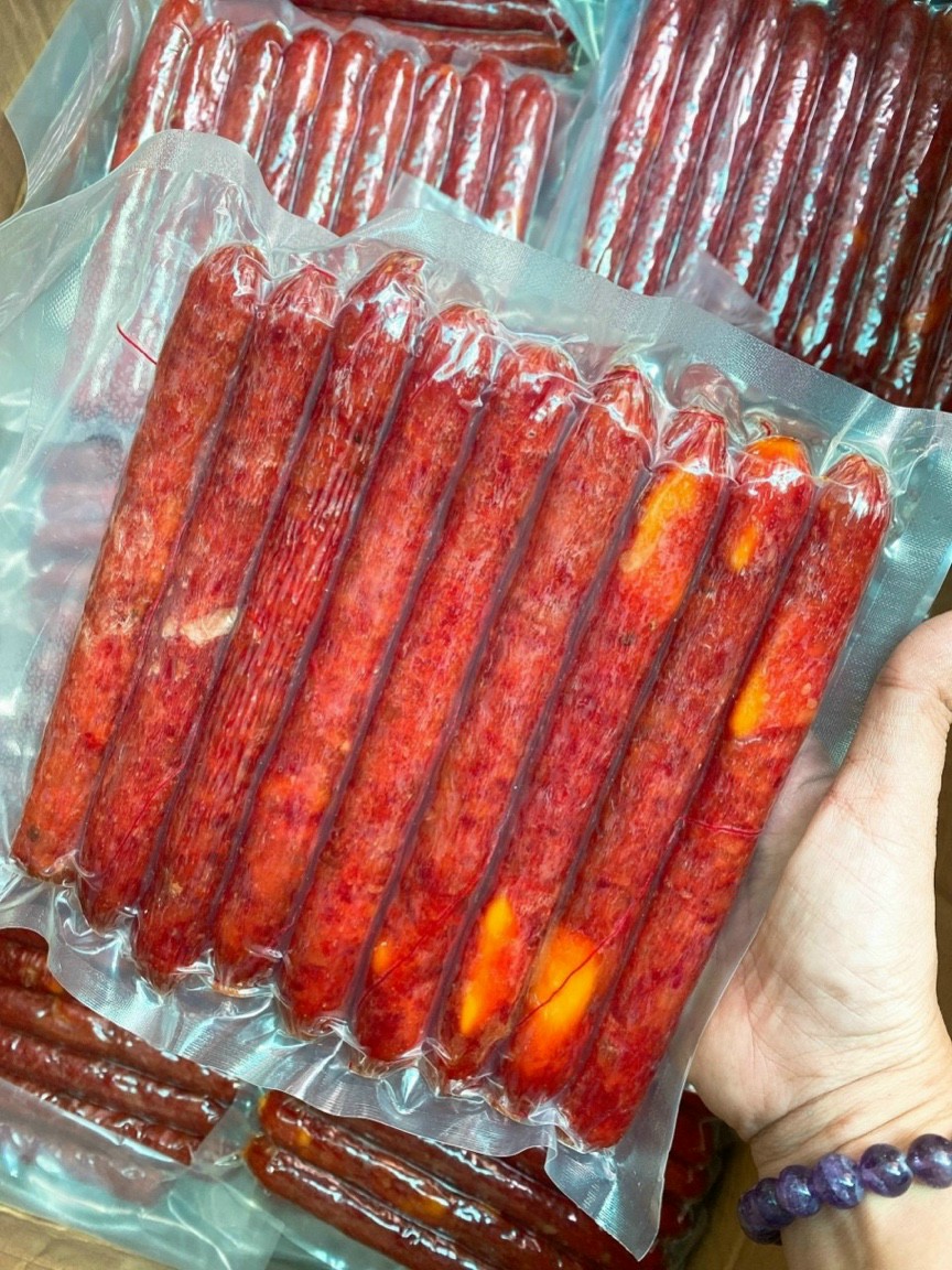 Lạp Xưởng Tôm Trứng Muối 500g