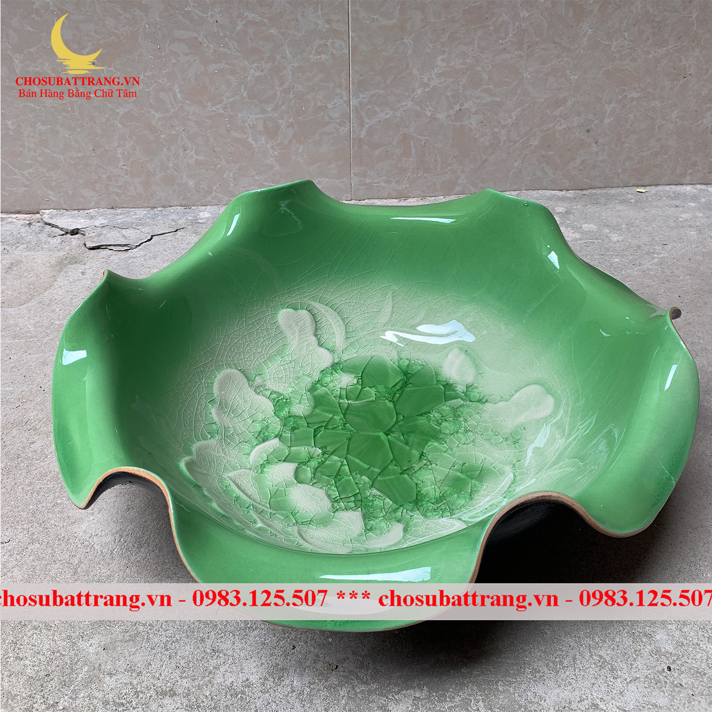 Bát thả hoa sen (loại 26cm)