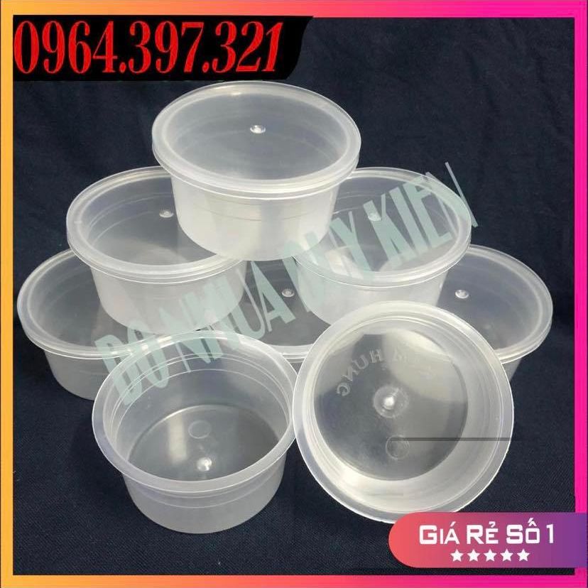 Combo 10 cốc nhựa làm caramen loại lớn