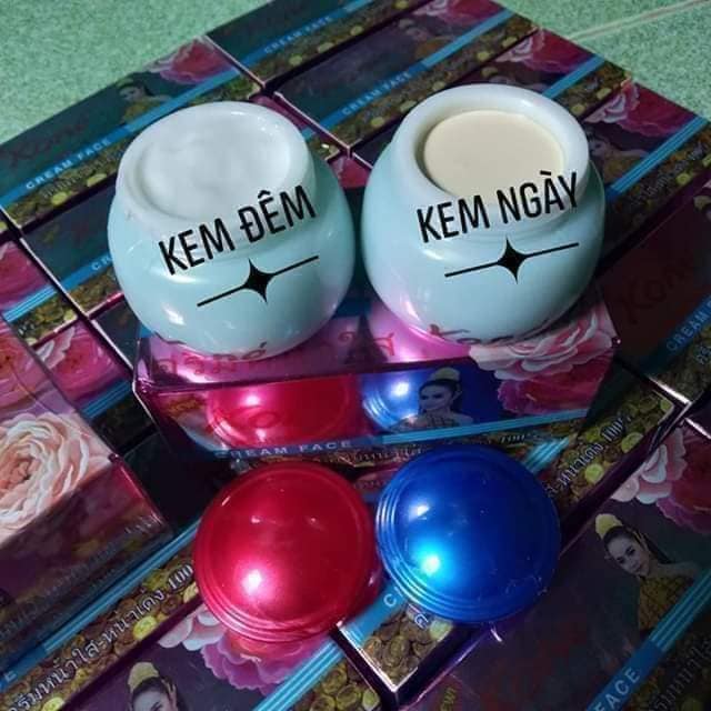 Kem kone cặp ngày đêm nám thái