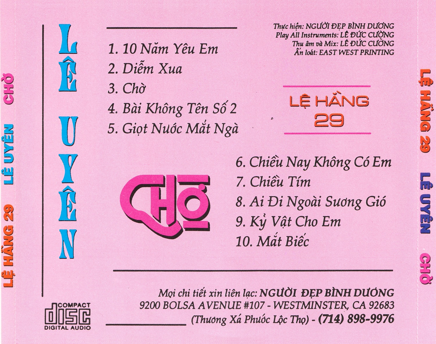 bộ 6 đĩa cd nhạc NDBD 2