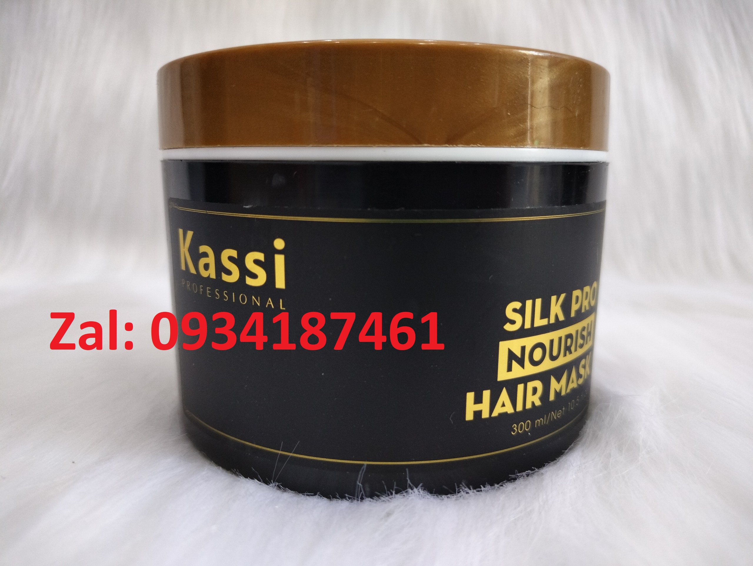 300ml Dầu hấp tóc siêu mượt, siêu thơm Kassi đen