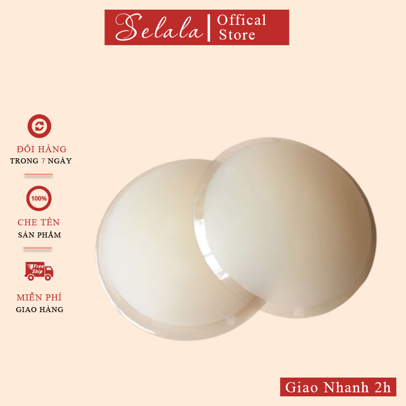 Miếng dán ngực tàng hình selala siêu mỏng dính không bị lộ pk10