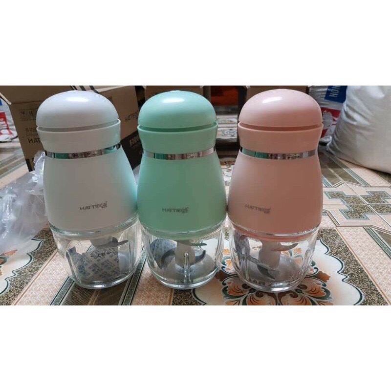 Máy Xay Hattiecs 6 Lưỡi,Xay Thịt,Đồ Ăn Dặm Cho Bé