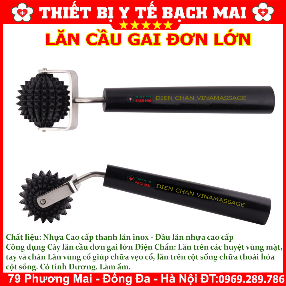 Dụng Cụ Diện Chẩn - Lăn Cầu Gai Đơn Lớn