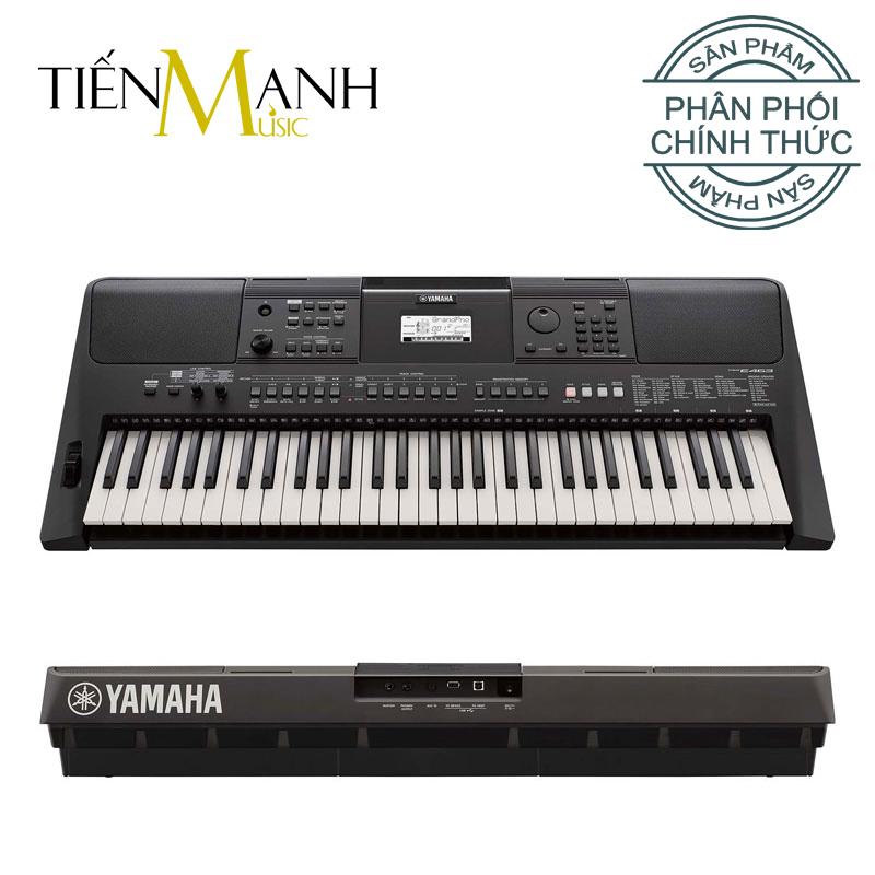 [Trả góp 0%] Đàn Organ Yamaha PSR-E463 - Hãng phân phối chính thức (Keyboard PSR E463 - Hàng chính hãng Có tem chống hàng giả bộ CA- Bộ Đàn Nguồn)