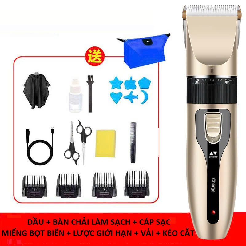Tông Đơ Cắt Tóc - Tông Đơ Hớt Tóc - Máy Cạo Râu - Tăng Đơ Cắt Tóc