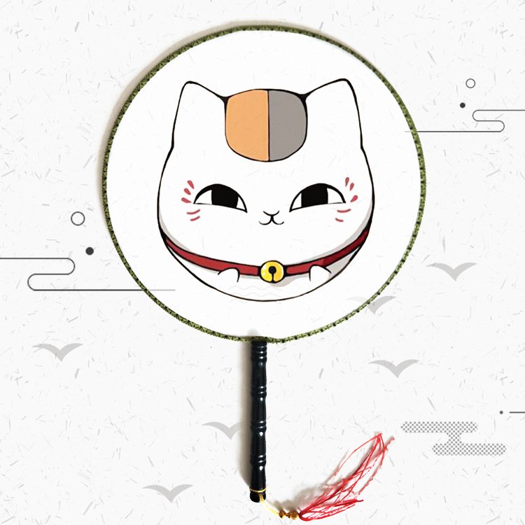Quạt tròn Natsume Yuujinchou anime cầm tay