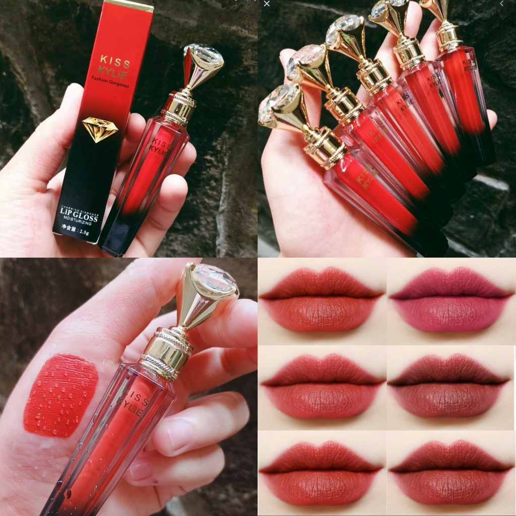 Son kem Kiss kim cương