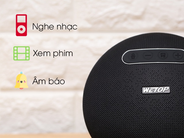 Loa Bluetooth Wetop A3 Đen