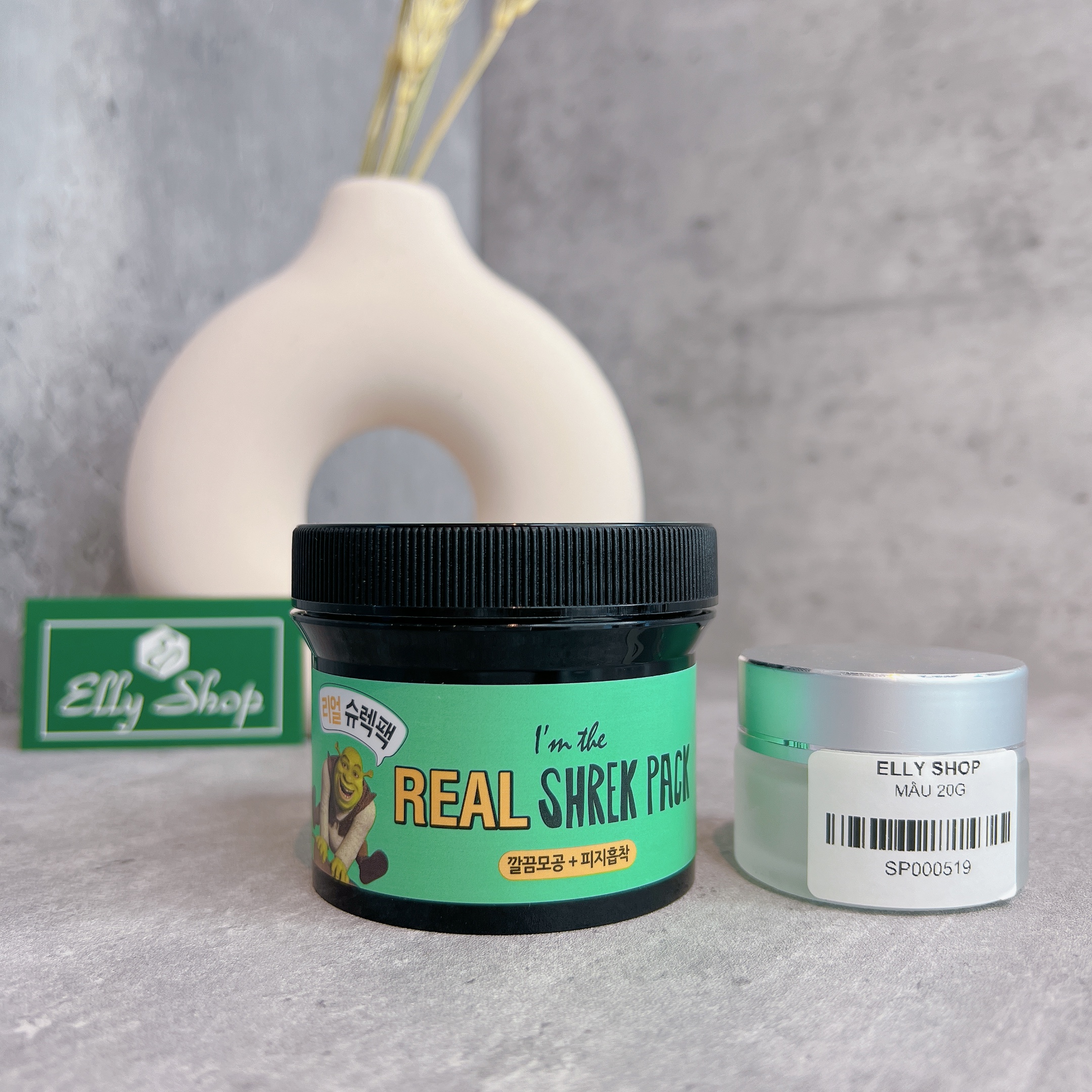 Mặt nạ đất sét bạc hà Shrek Pack 110g