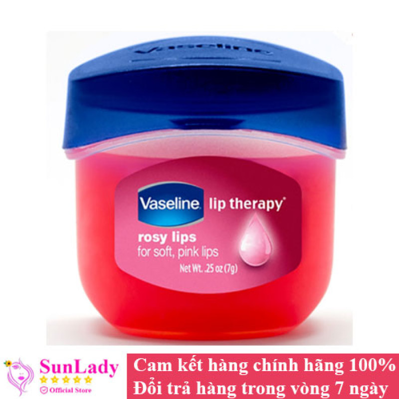 Sáp Dưỡng Môi Hồng Xinh Vaseline Lip Therapy Rosy Lips 7g cao cấp