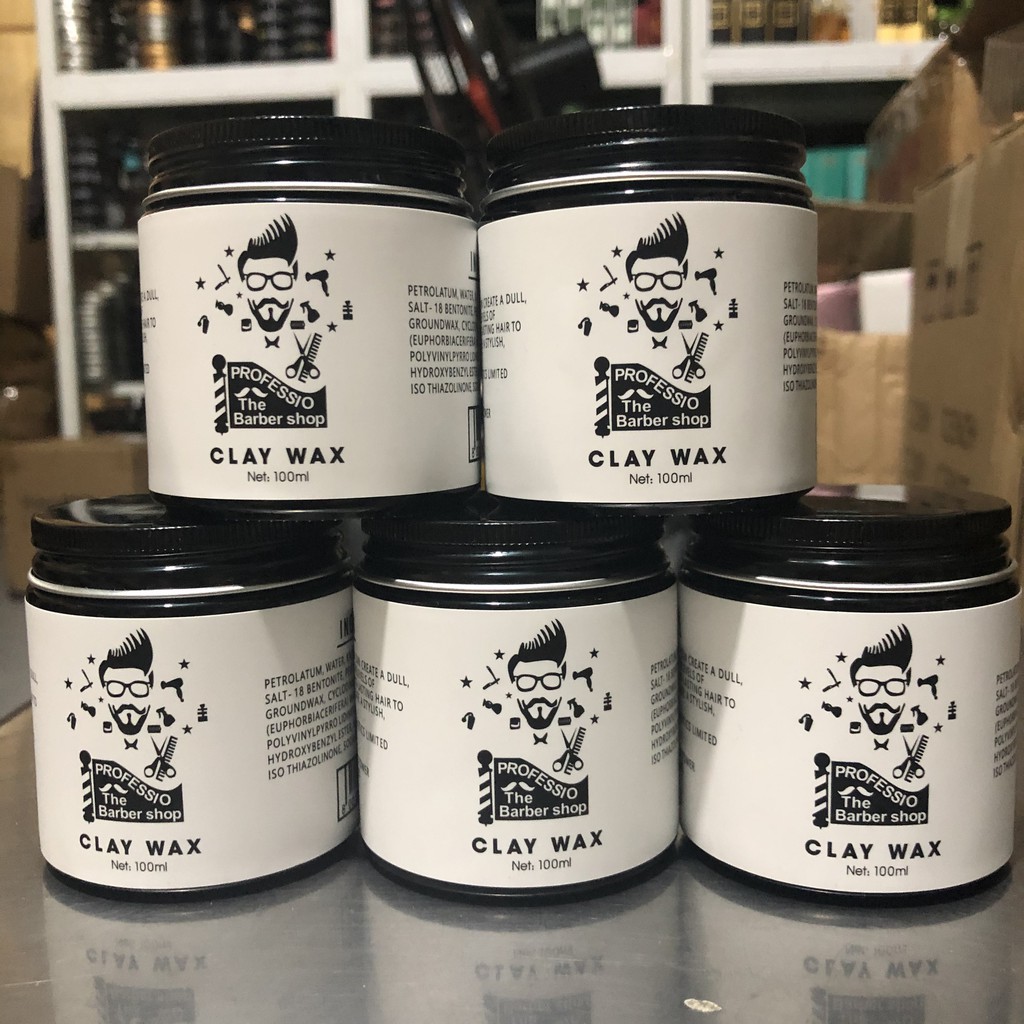 Sáp clay wax - Phiên bản Barber giữ nếp 10/10
