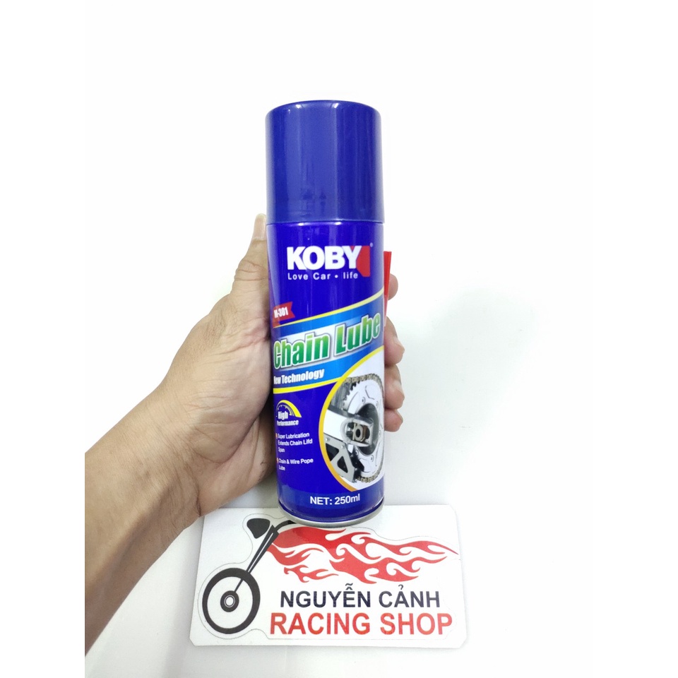 Chai xịt sên xút bình xăng con xe máy