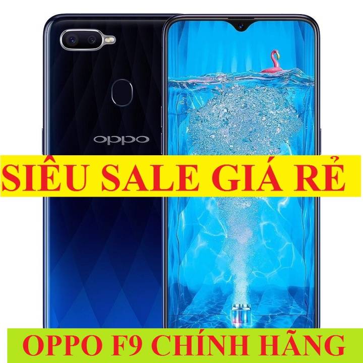 điện thoại Oppo F9 Pro 2sim ram 6G/128G mới Chính Hãng – Camera siêu nét, Chiến PUBG/Liên Quân/Free Fire mượt
