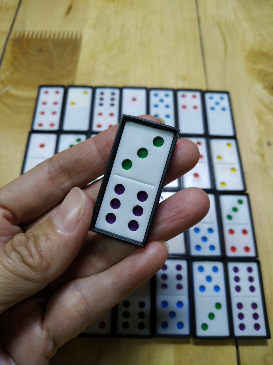 Bộ Cờ DOMINO Bằng Nhựa