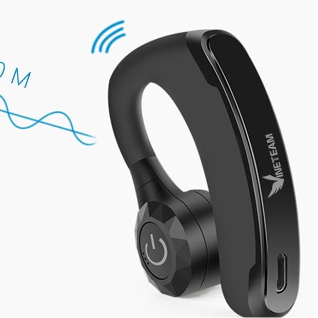 Tai Nghe Bluetooth V11 móc vành tai chống ồn kèm mic