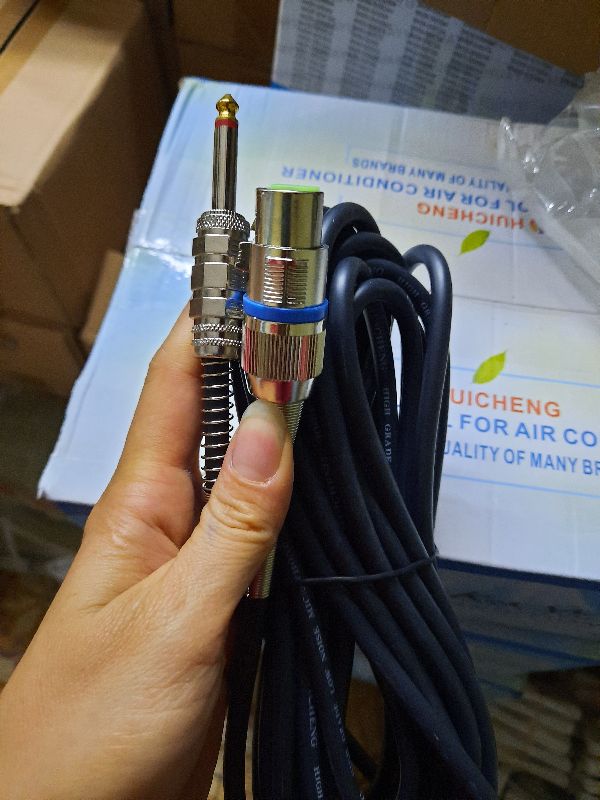 Dây Mic Đen Dài 6 Mét