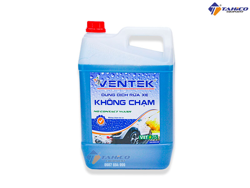Dung dịch rửa xe không chạm Ventek VET75 5 lít