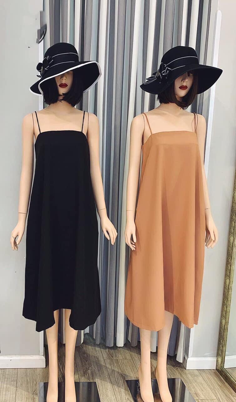 ĐẦM MAXI SUÔNG 2 DÂY