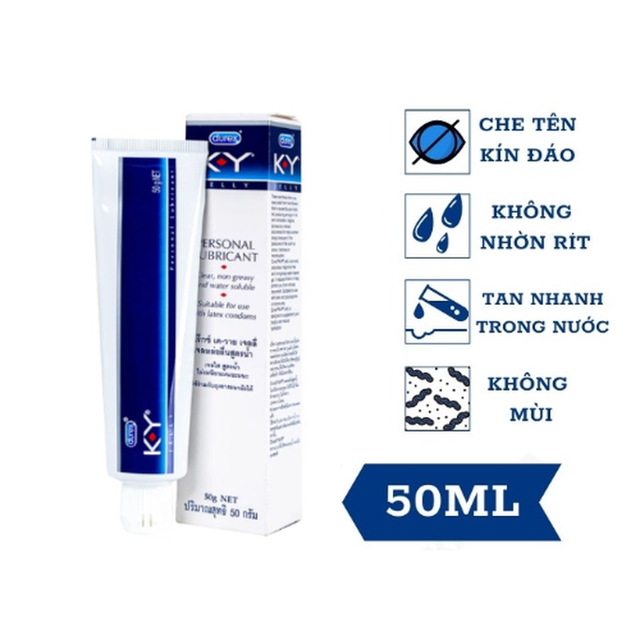 Gel bôi trơn ky 50g
