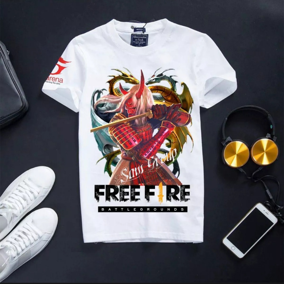 [HCM]Áo Thun Nam Nữ Form Rộng Hàn Quốc In Hình FREEFIRE SỐNG MẶT QUỶ  2020$$$ Độc Đẹp Vải Dày Mịn Thoáng Mát Thiết Kế Thời Trang Kiểu Dáng Năng Động Trẻ Trung
