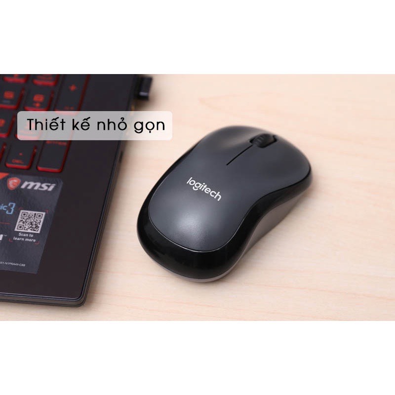 Xả Chuột không dây Logitech Silent M220 không tiếng ồn