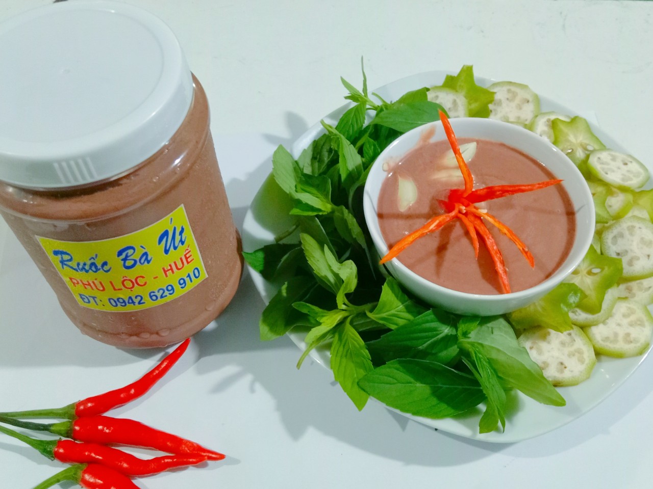 mắm ruốc huế bà út loại 1-1kg