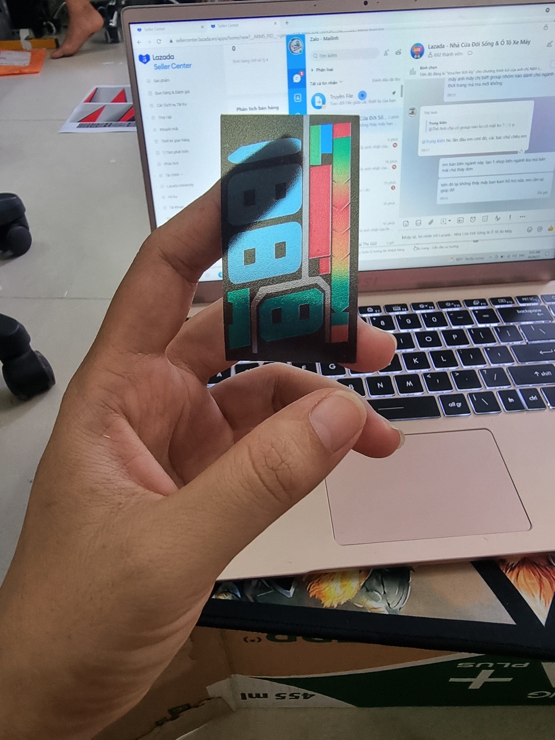 Tem dán đồng hồ winner v1 in trong