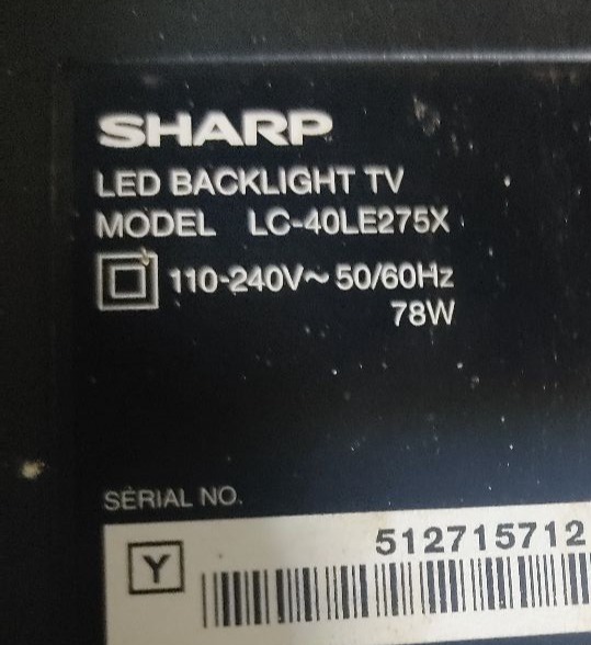 Bo mạch Sharp 40LE275