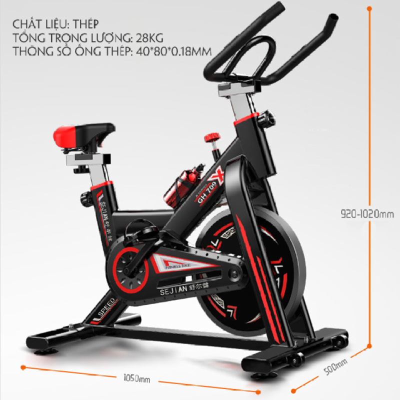 Xe đạp tập thể dục tại nhà - xe đạp tập gym GH Bike