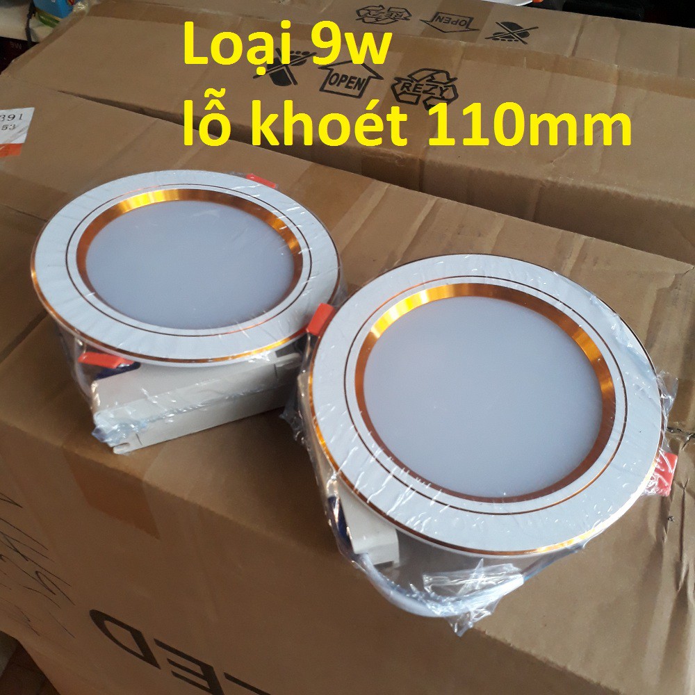 Đèn Led Âm Trần led downlight 3 chế độ màu 7w, 9w Cao cấp