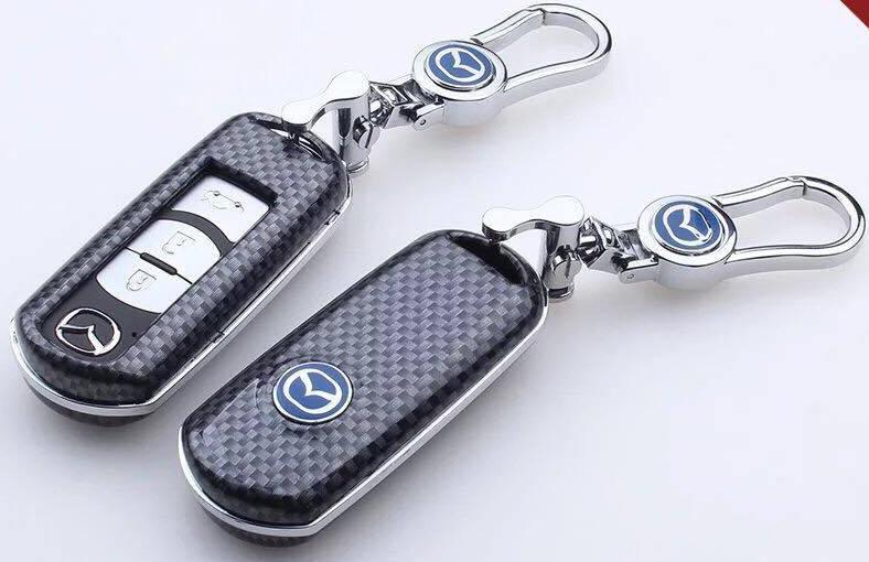 BAO DA CHÌA KHÓA CACBON XE MAZDA 3