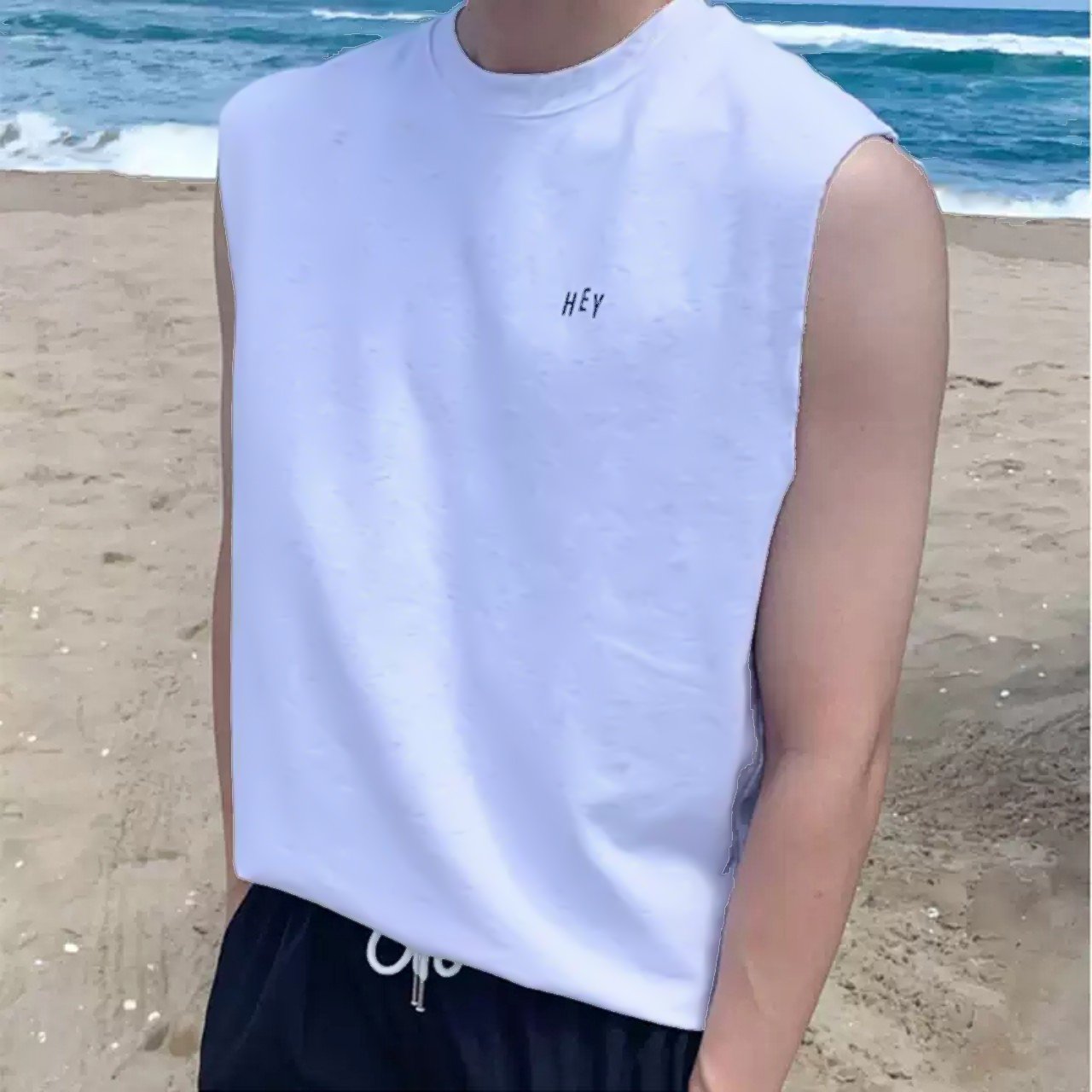 Áo thun Tanktop HEY Unisex