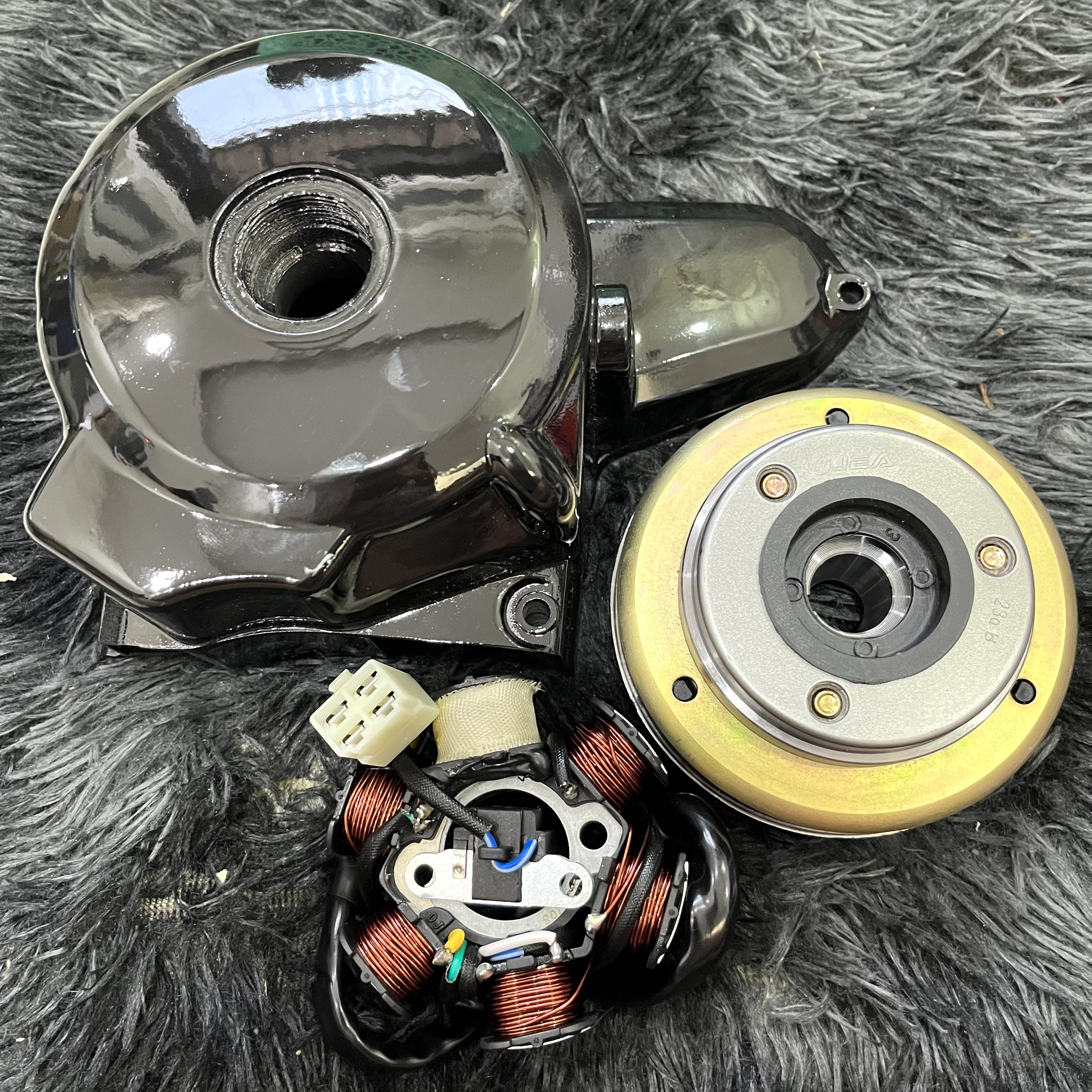 Combo lửa vô lăng max vớt cân bằng + thớt đề + cuộn lửa 6 cục dùng cho WAVE / DREAM / Ex 50 / SI 50 / SYM