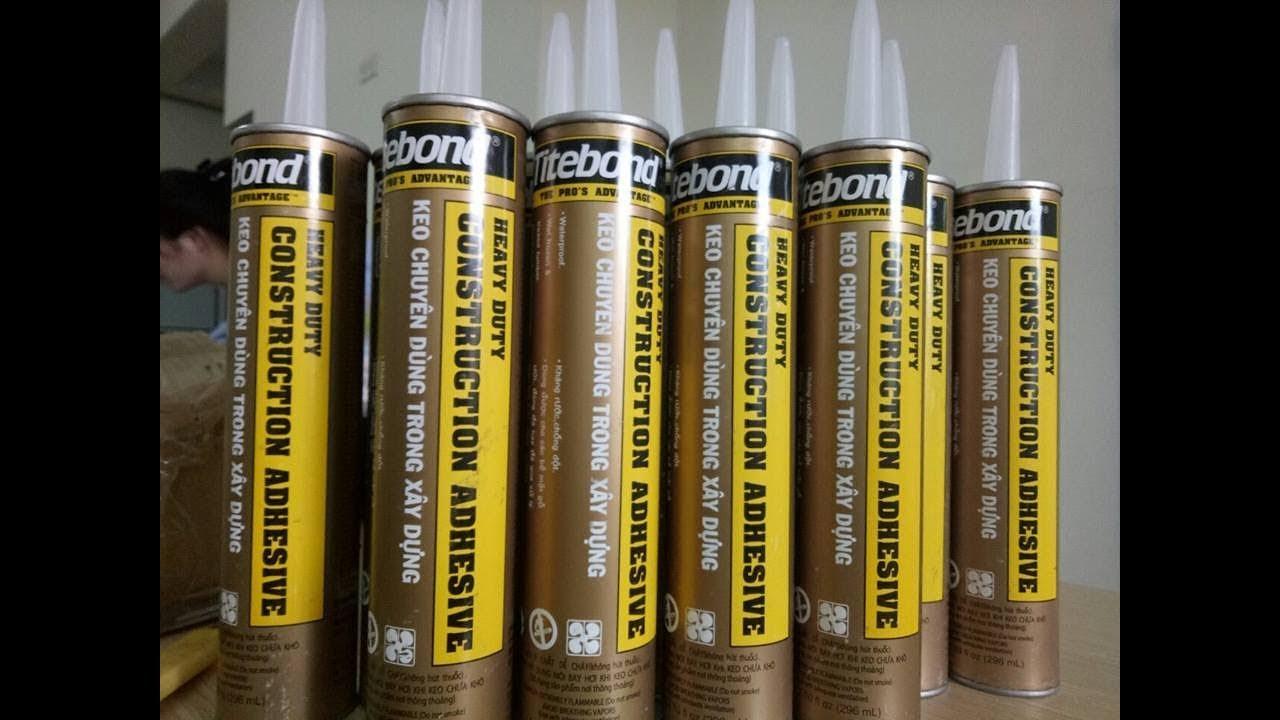 Keo Titebond đa năng ( dán gỗ, sứ, gạch, kim loại...)